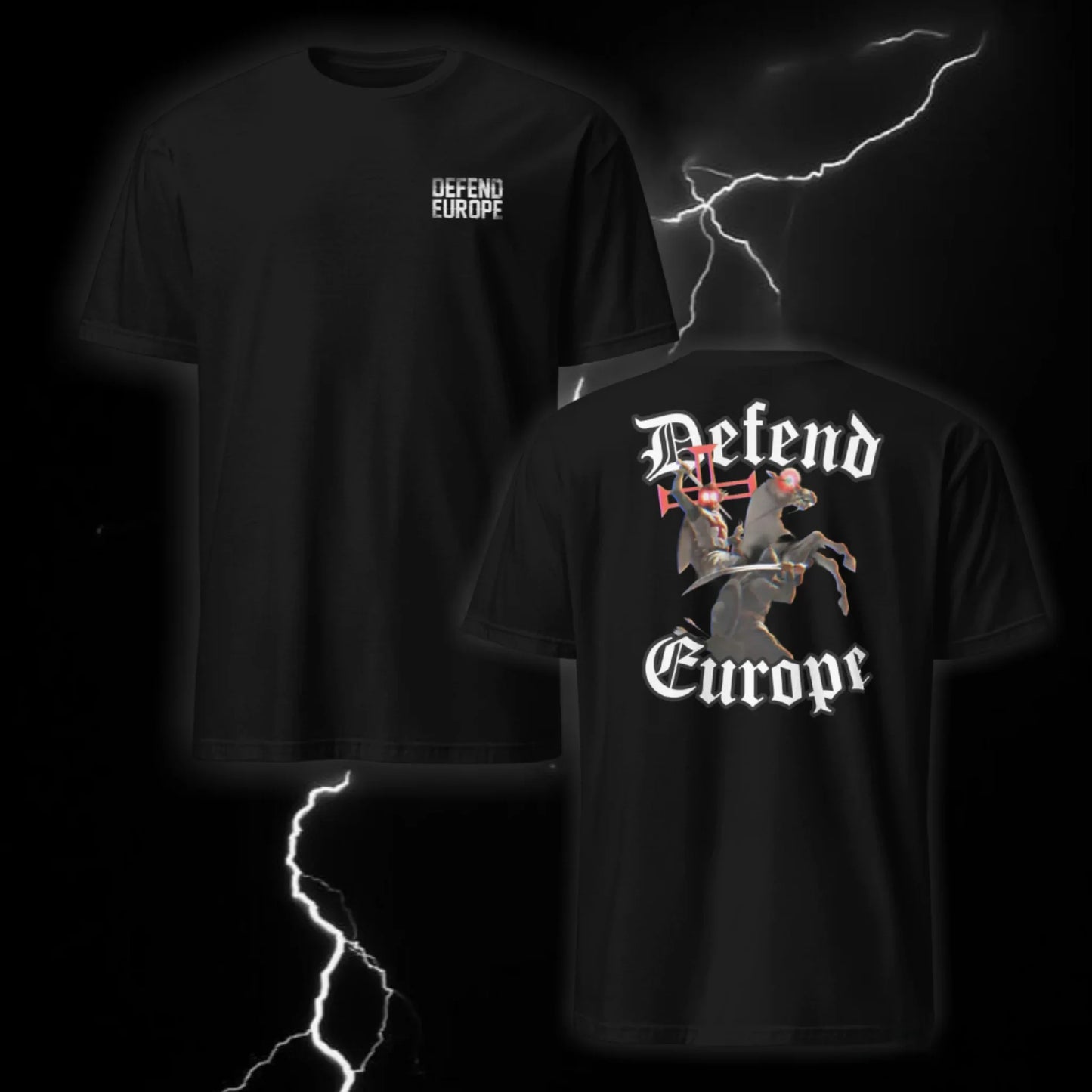 Warrior T-Shirt - Defend Europe