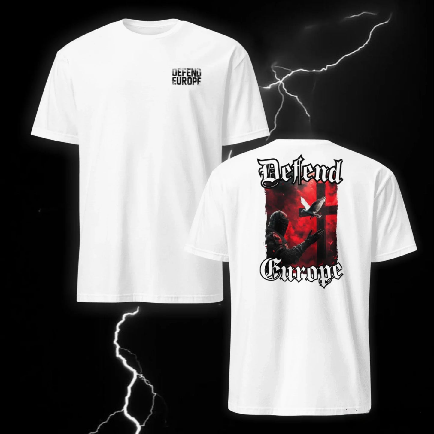 ProtectEU White T-Shirt - Defend Europe