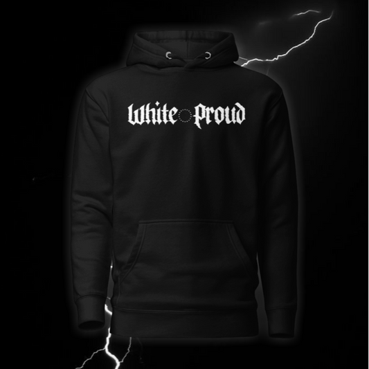 White & Proud Hoodie